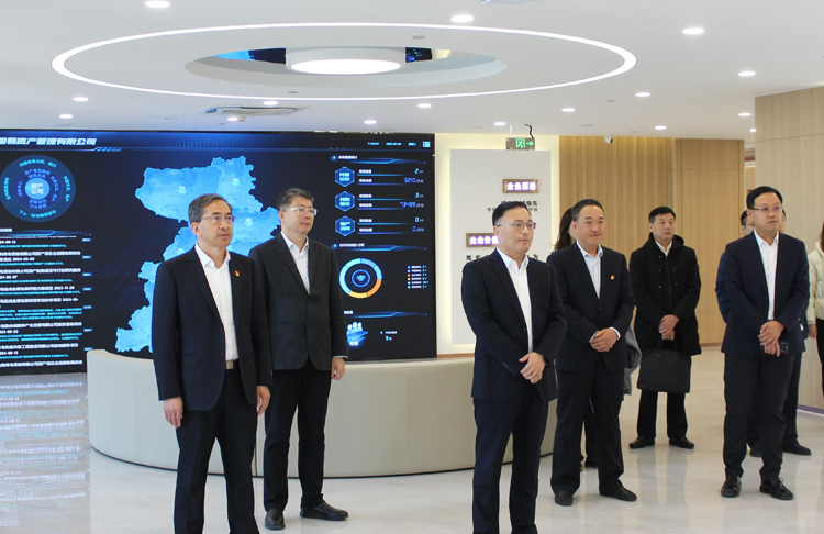 青島市行政審批服務(wù)局一行到青島國際投資有限公司調(diào)研